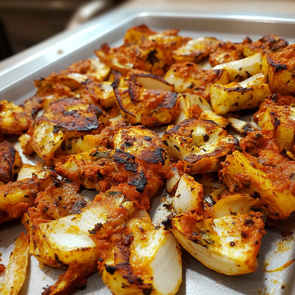 Shawarma-Inspired Sheet Pan Chicken
