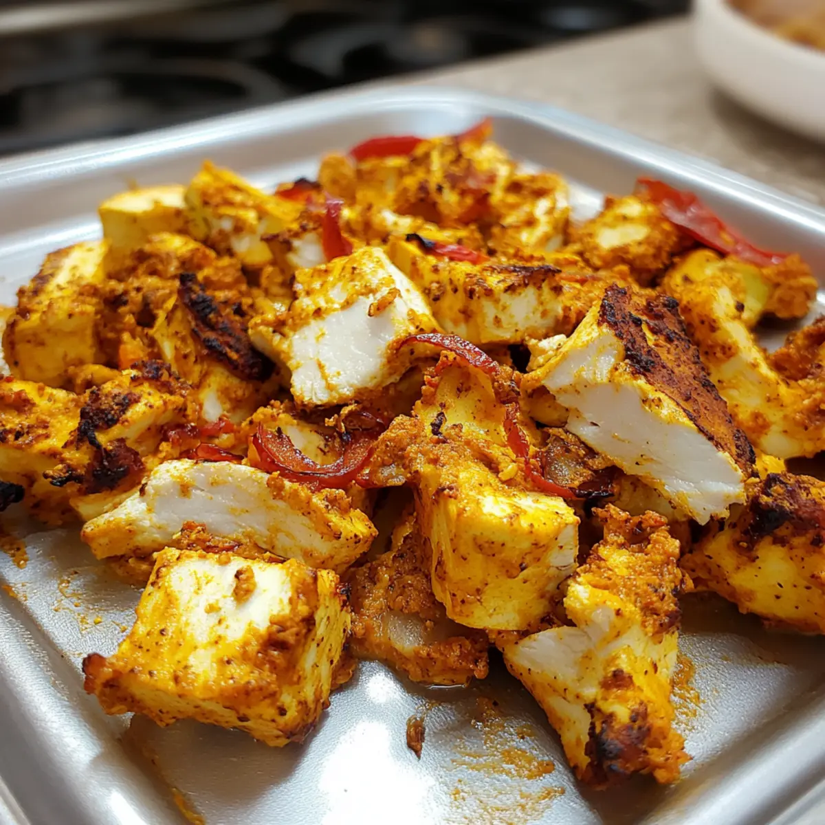 Shawarma-Inspired Sheet Pan Chicken