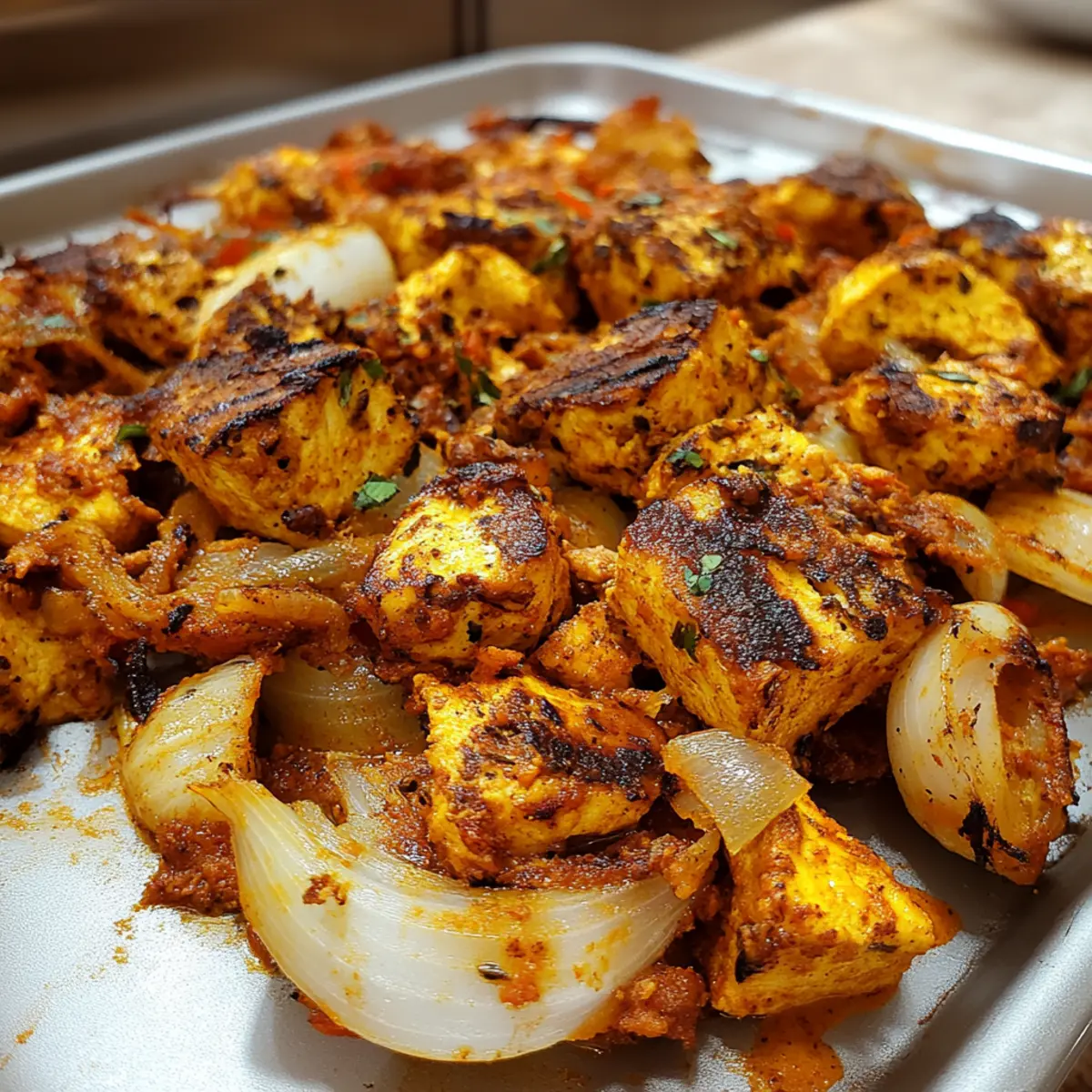 Shawarma-Inspired Sheet Pan Chicken