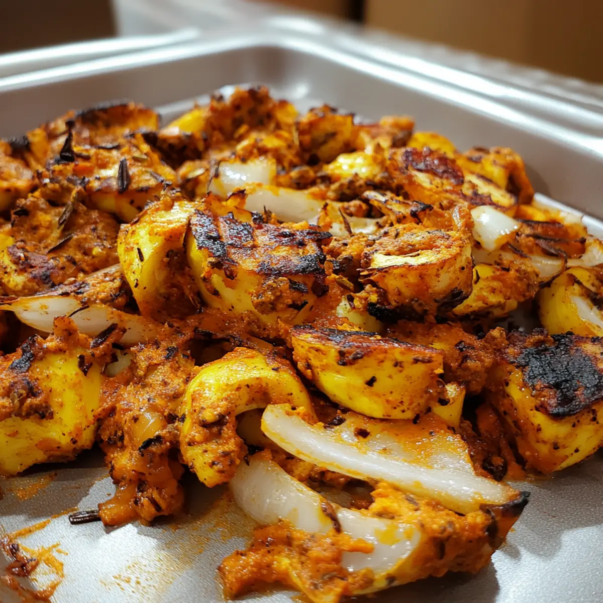 Shawarma-Inspired Sheet Pan Chicken