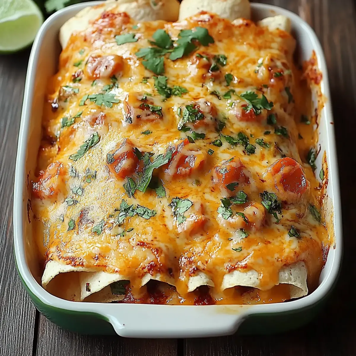 Shrimp Enchiladas