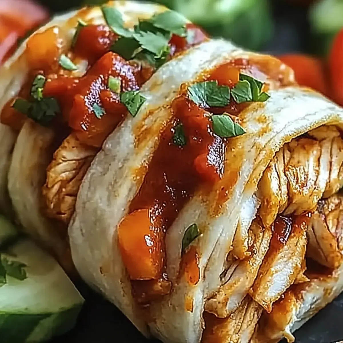 Slow Cooker Chicken Shawarma
