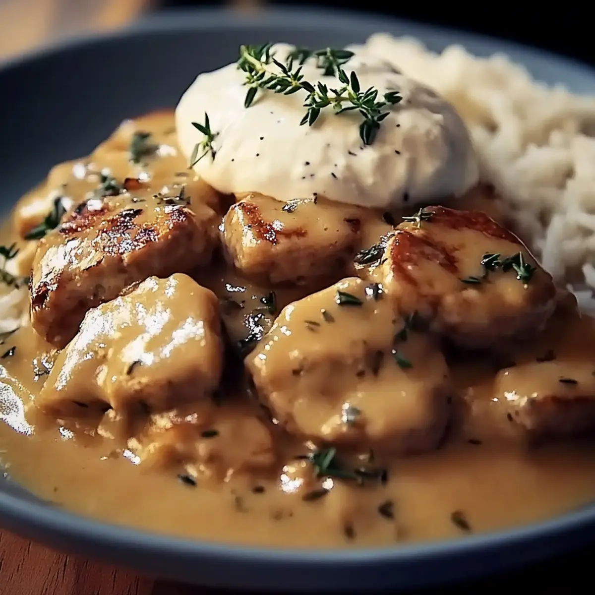 Slow Cooker Chicken and Gravy