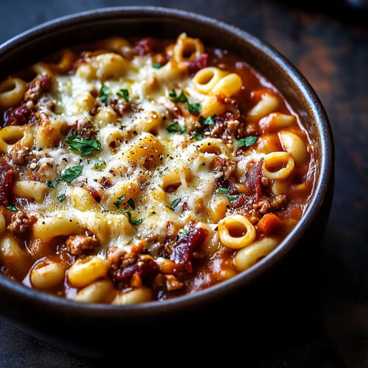 Slow Cooker Pasta E Fagioli Soup