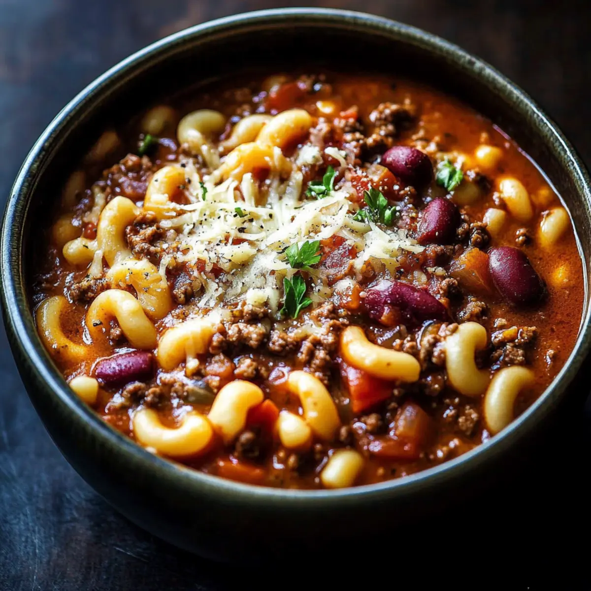 Slow Cooker Pasta E Fagioli Soup
