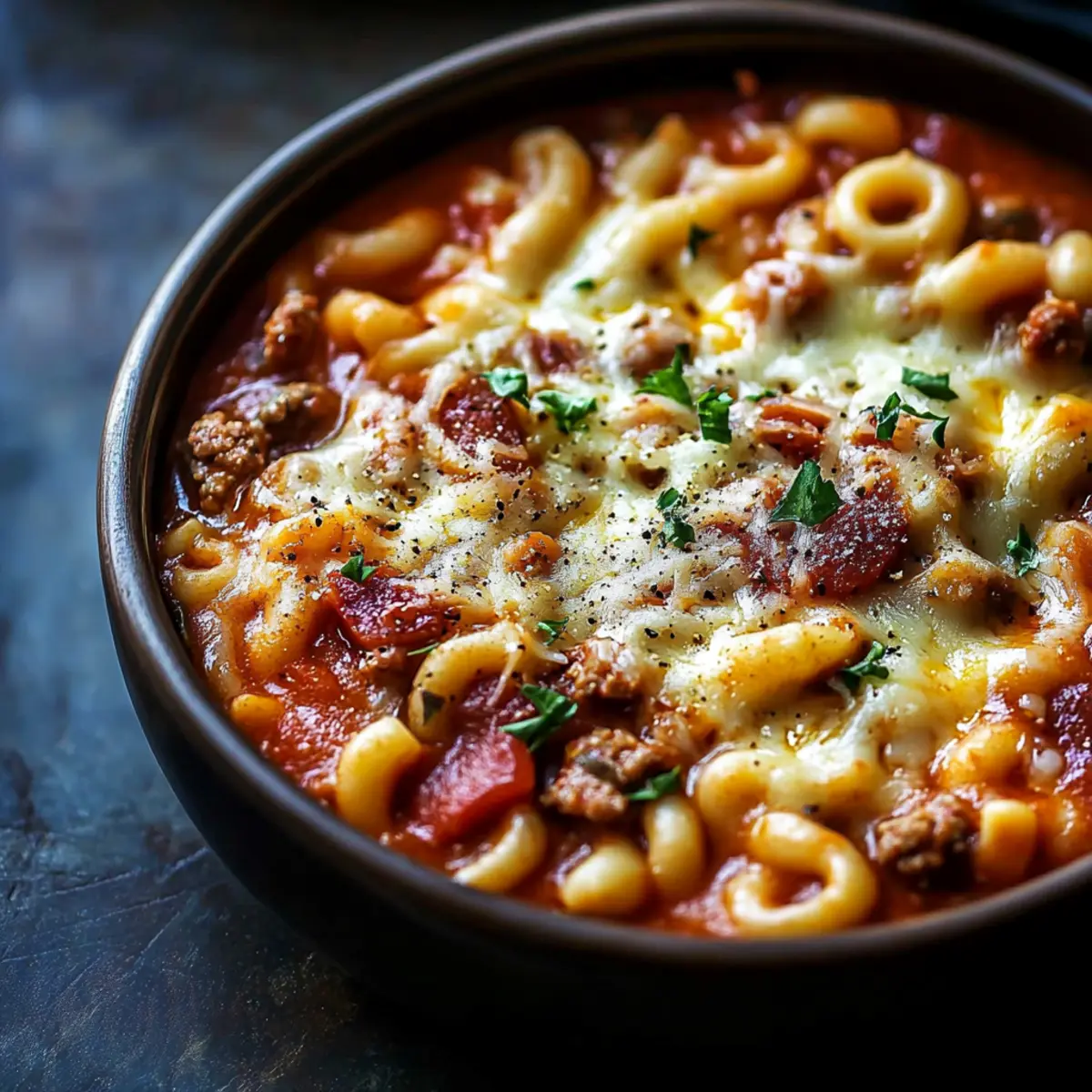 Slow Cooker Pasta E Fagioli Soup