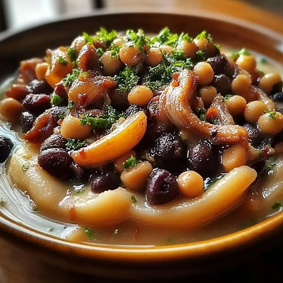 Southern Black Eyed Peas and Neck Bones