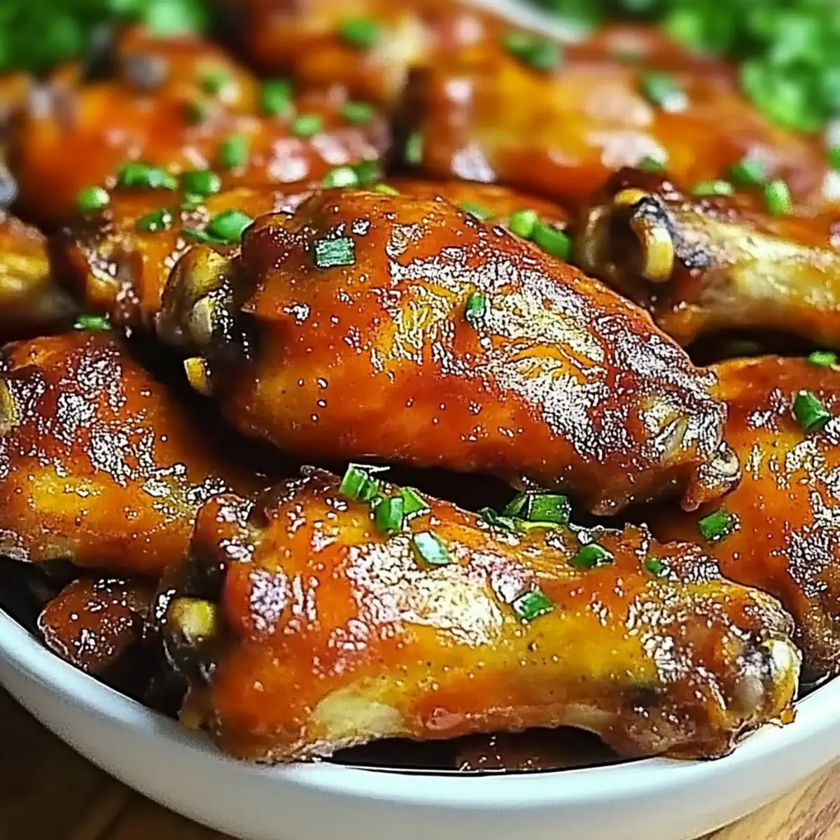Spicy Mango Habanero Chicken Wings
