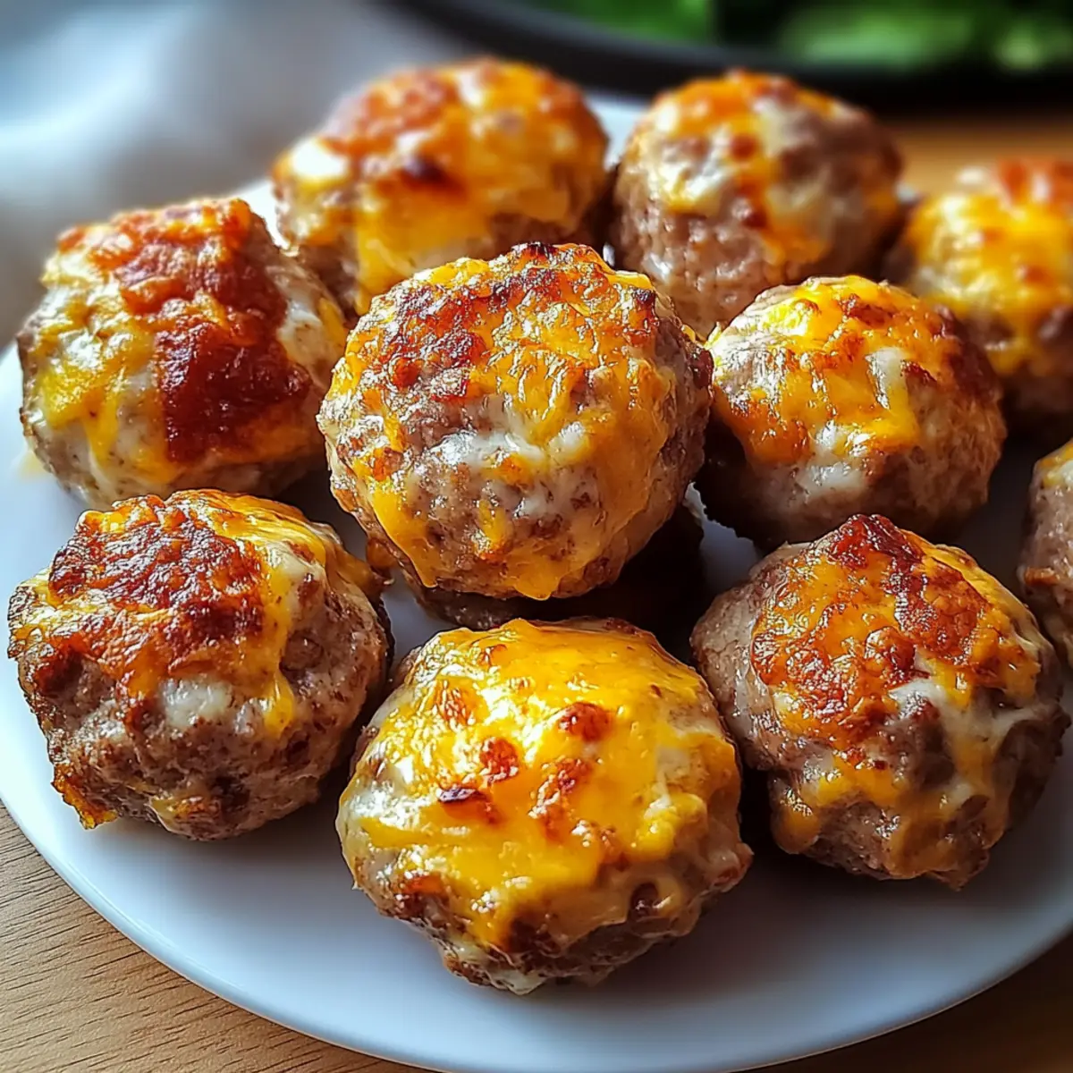Spicy Rotel Cream Cheese Sausage Balls