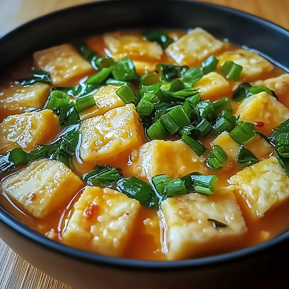 Vegan Sour Soup with Tofu and Pineapple