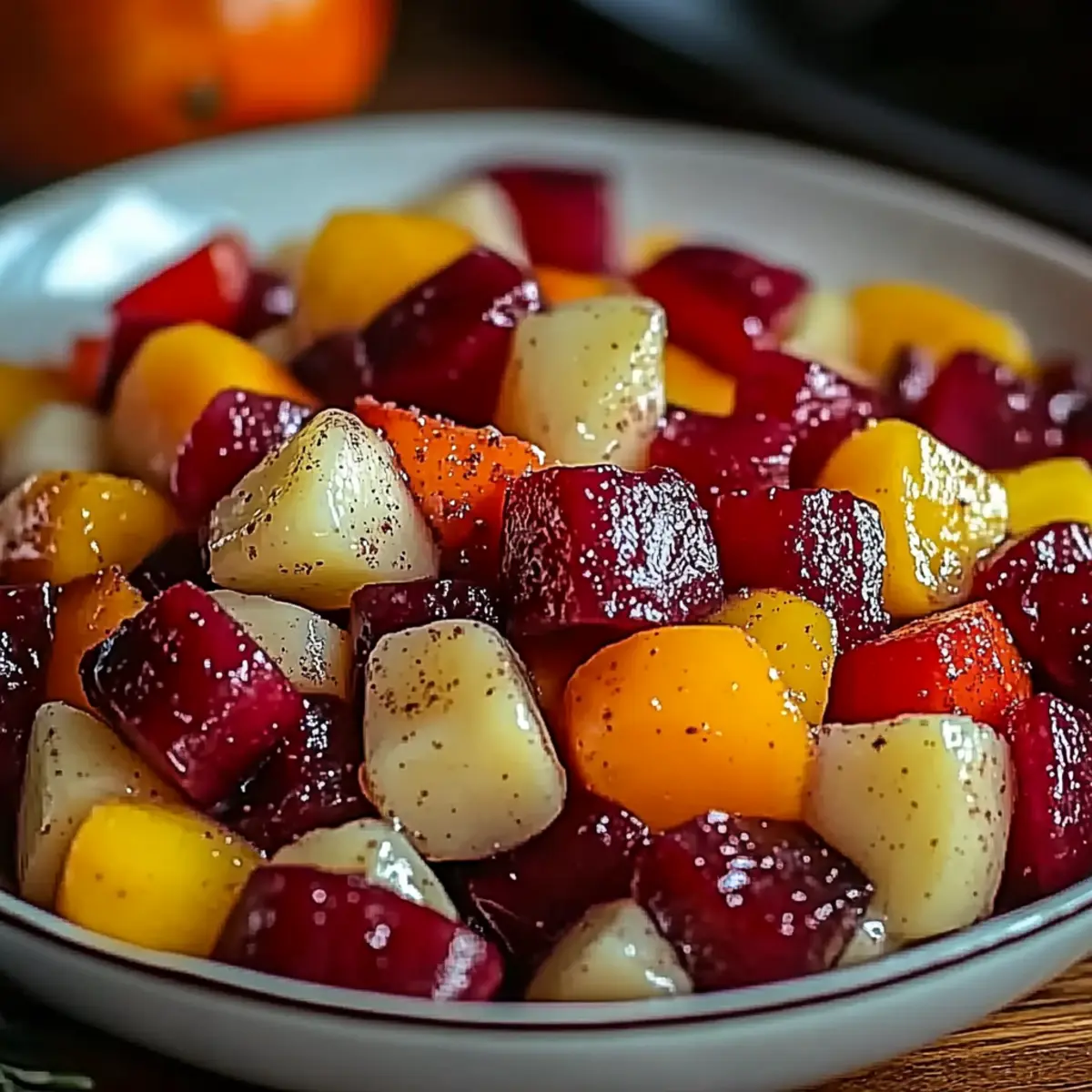 Winter Fruit Salad with Cinnamon Vanilla