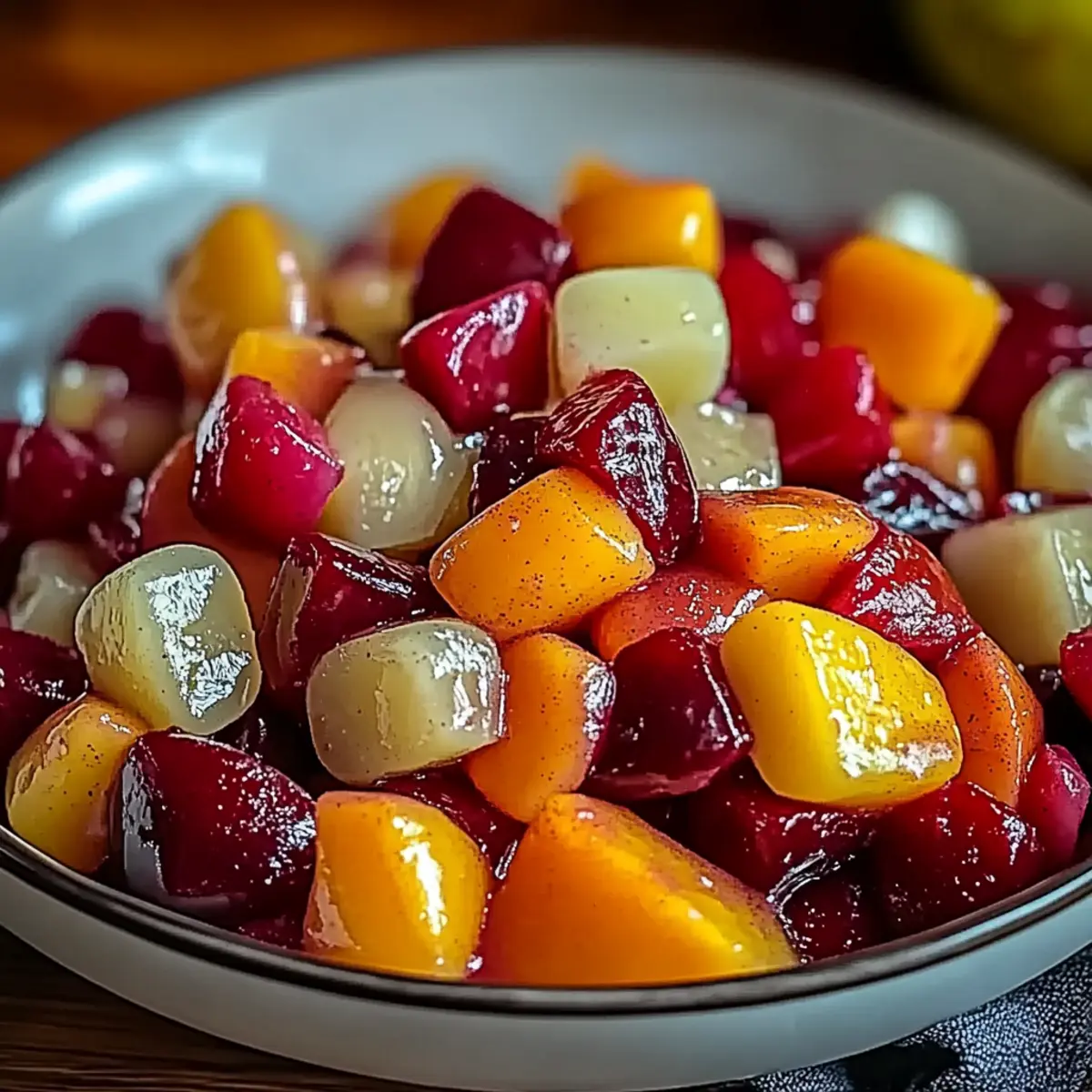 Winter Fruit Salad with Cinnamon Vanilla