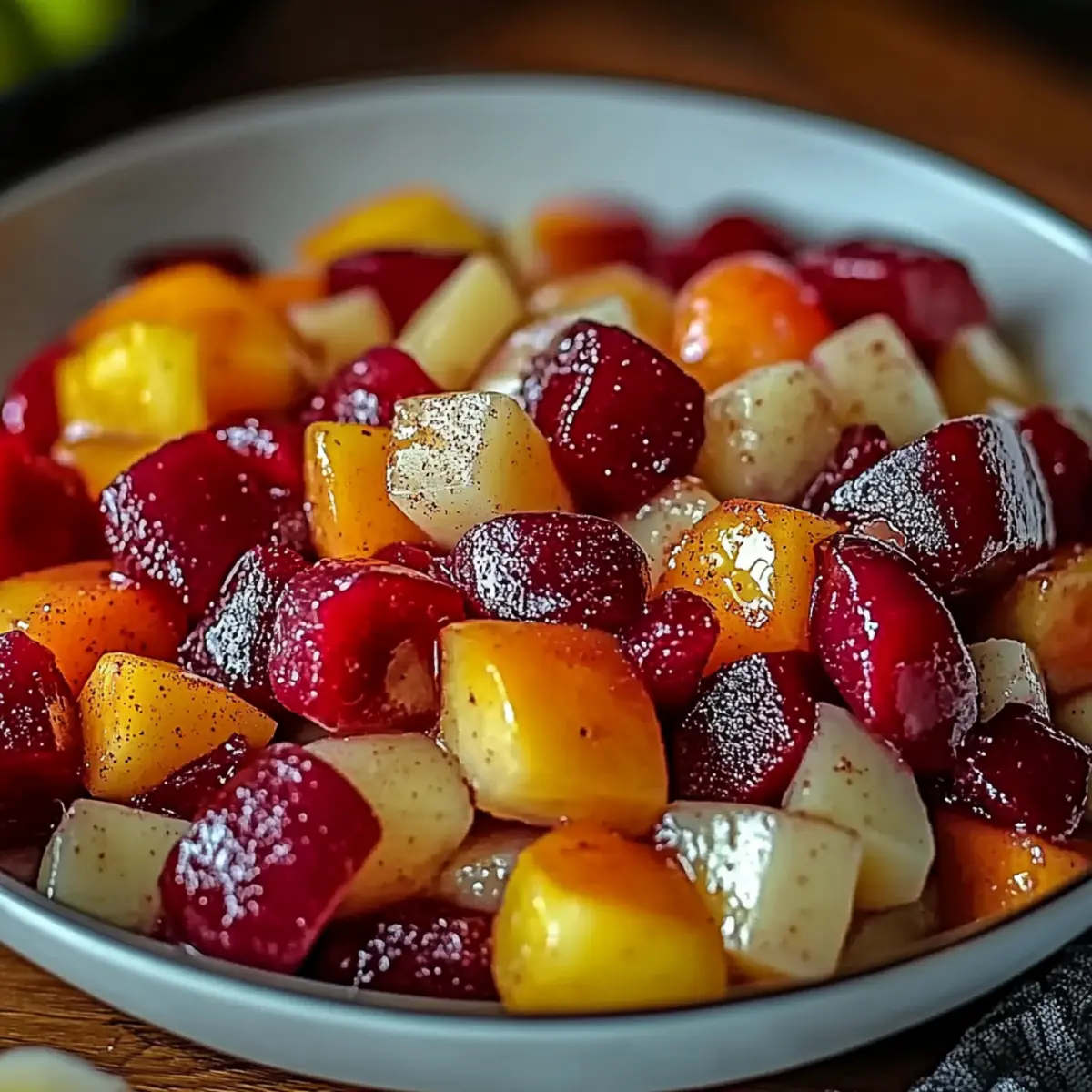 Winter Fruit Salad with Cinnamon Vanilla