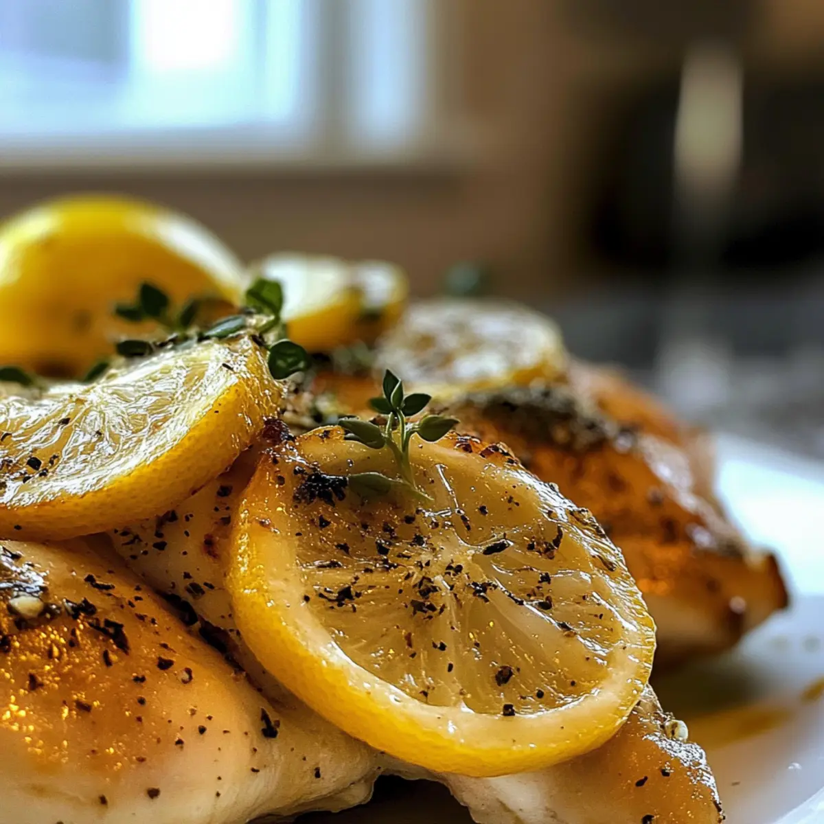 Zesty Lemon Pepper Chicken Thighs