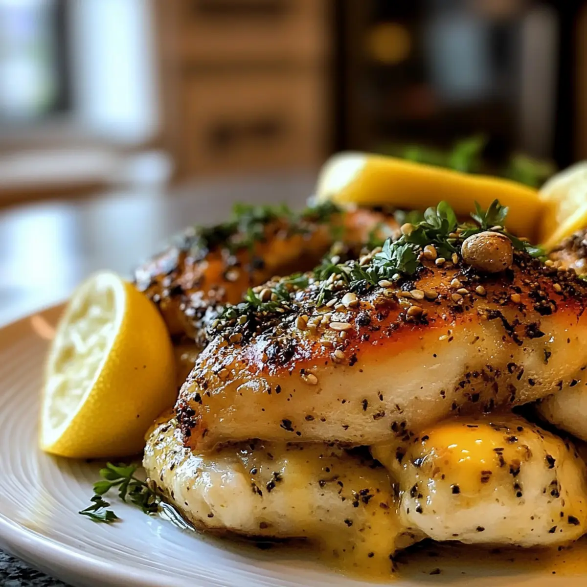 Zesty Lemon Pepper Chicken Thighs