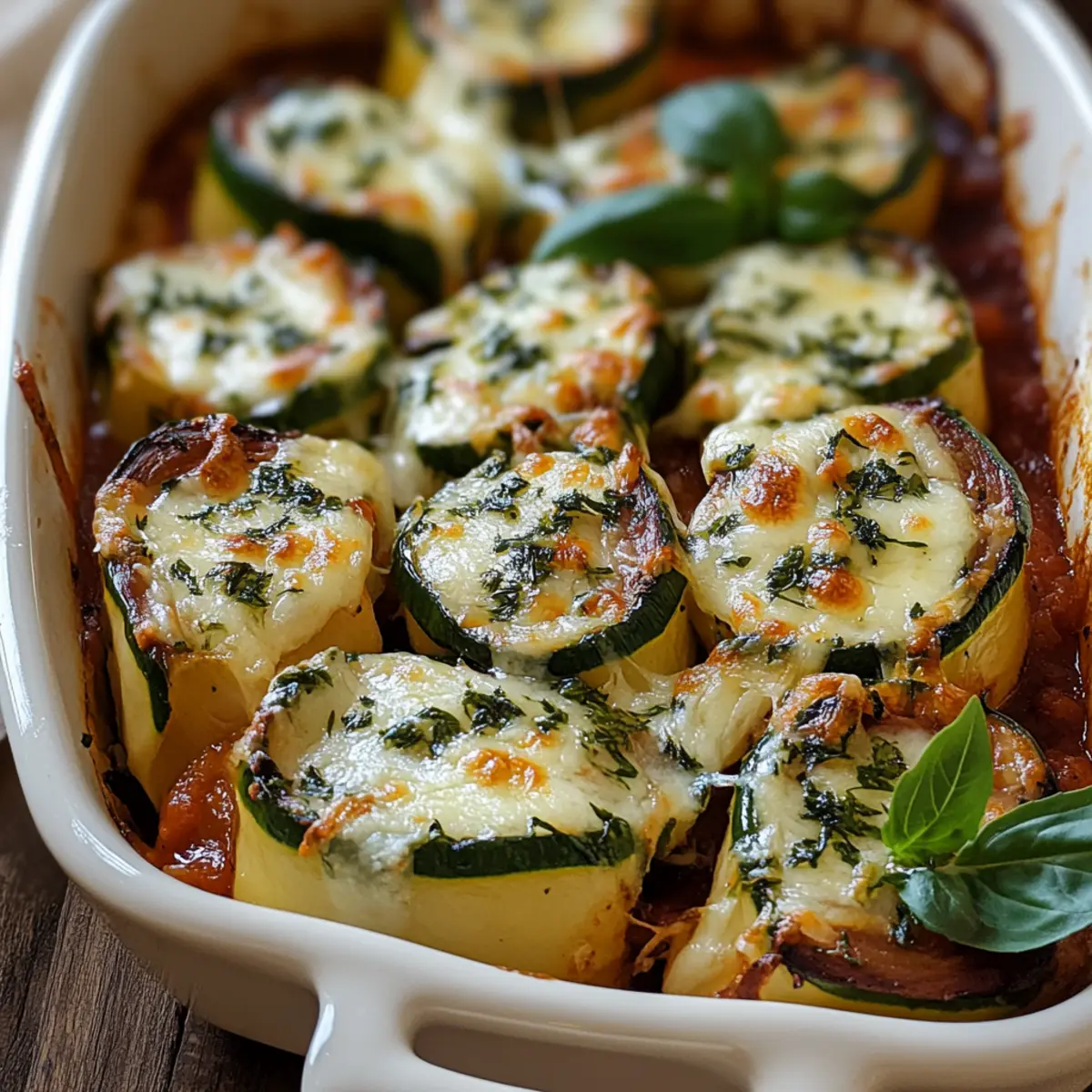 Zucchini Rollatini