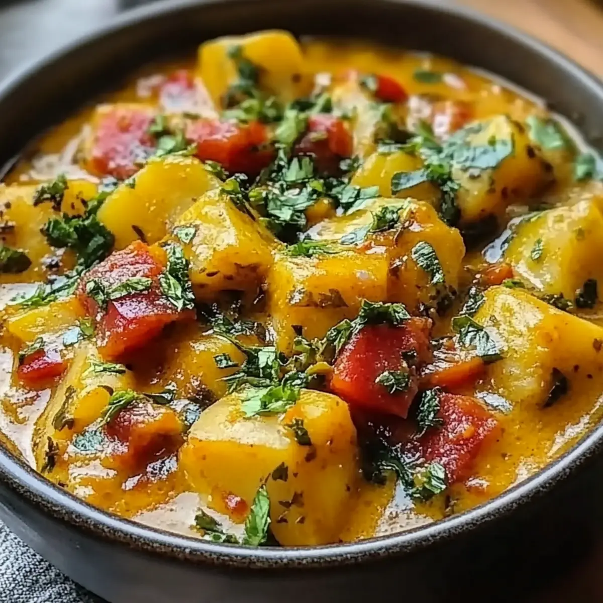 Caribbean-Style Plantain Curry