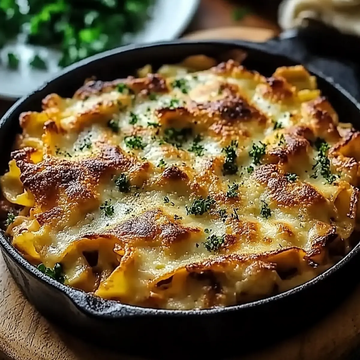Cheesy Baked Ravioli Casserole