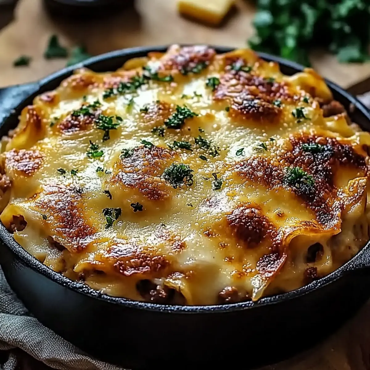 Cheesy Baked Ravioli Casserole
