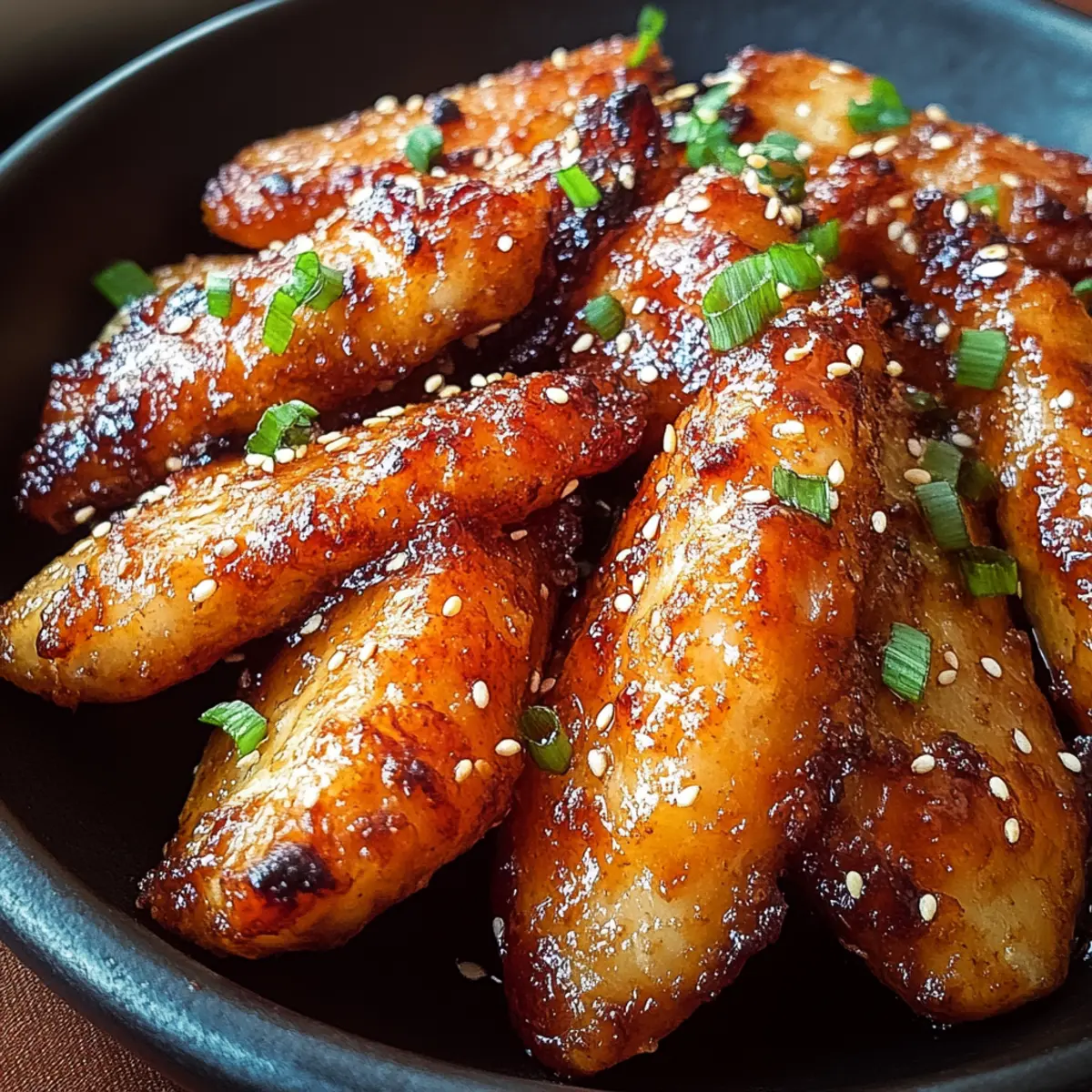 Honey Garlic Chicken Wings
