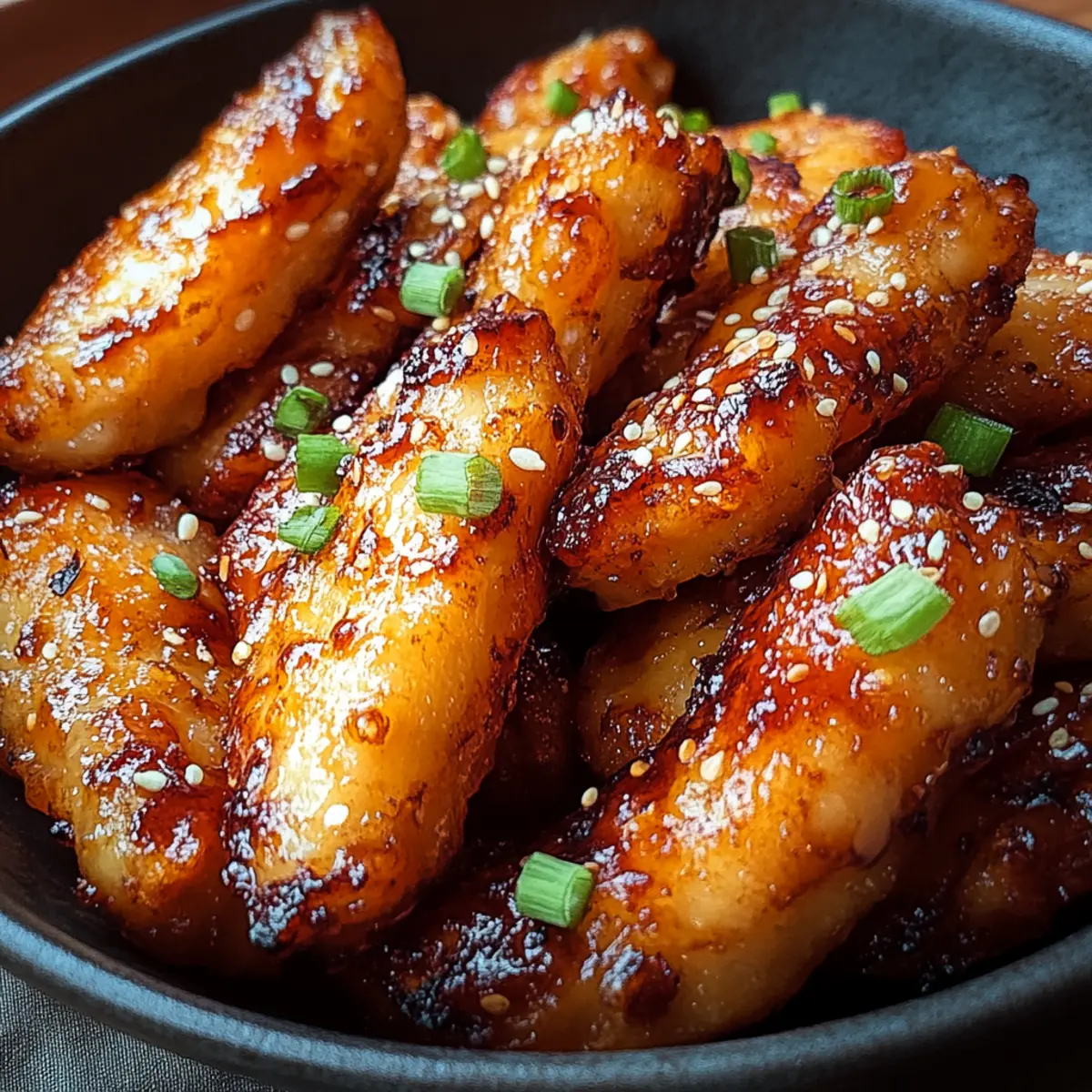 Honey Garlic Chicken Wings