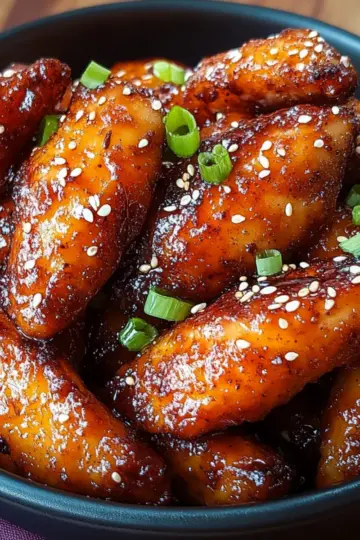 Honey Garlic Chicken Wings