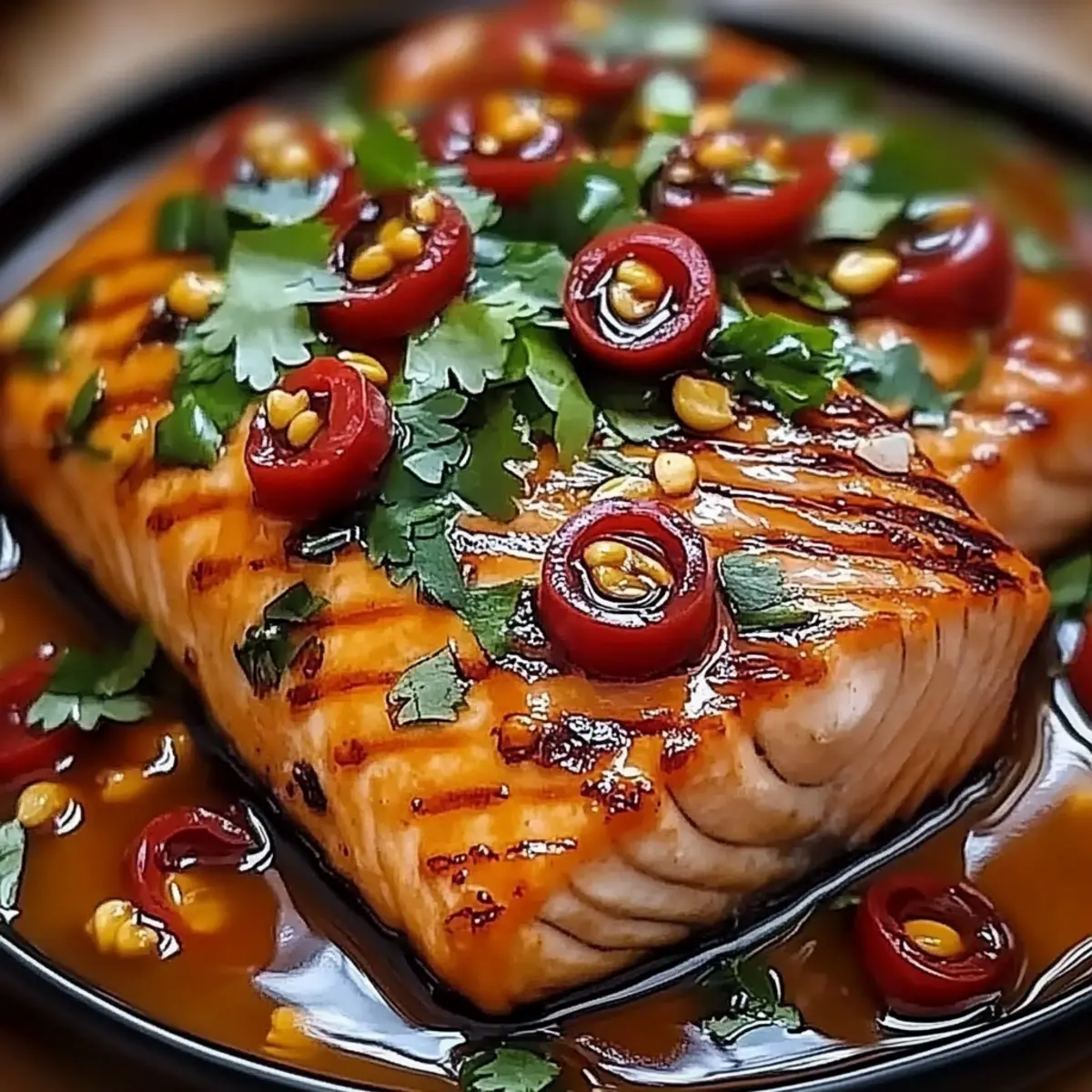 Hot Honey Salmon
