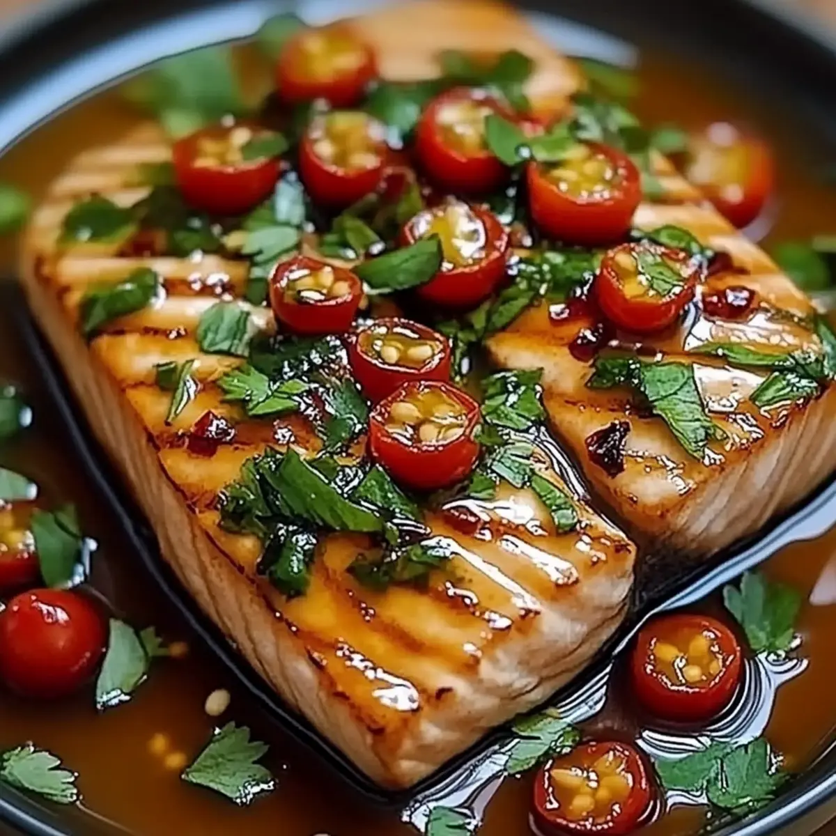 Hot Honey Salmon