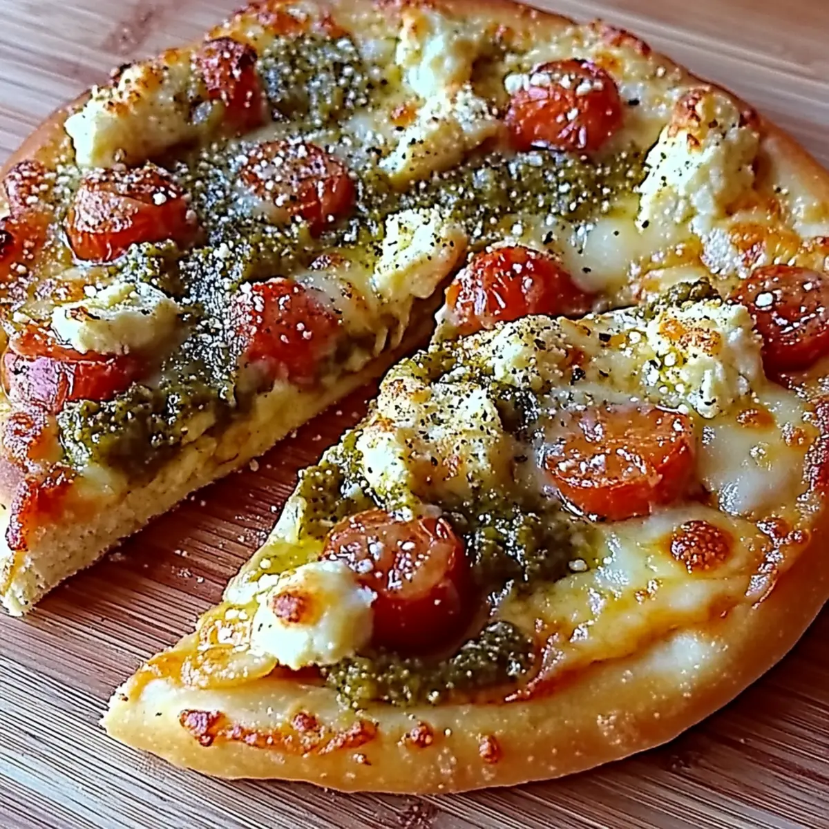 Pesto Chicken Pizza
