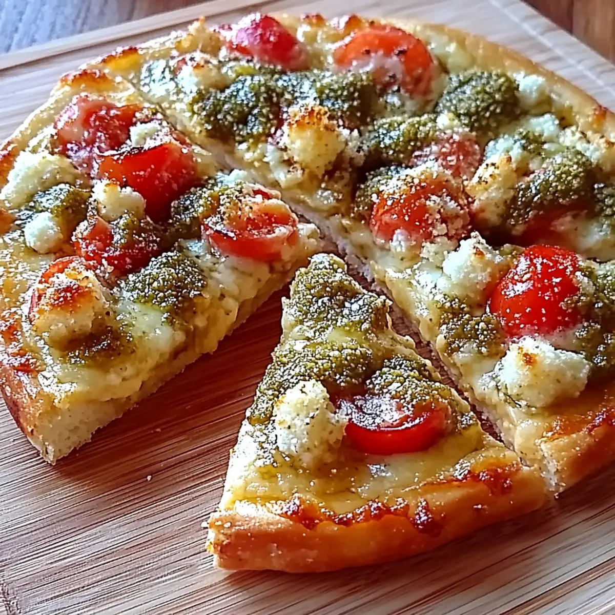 Pesto Chicken Pizza