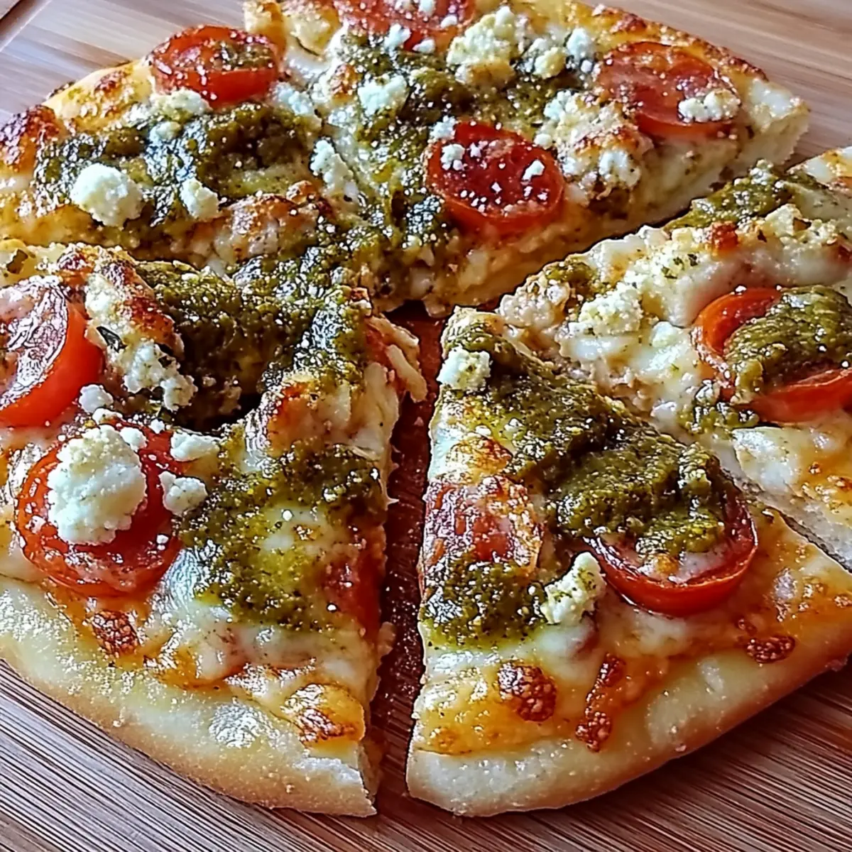 Pesto Chicken Pizza