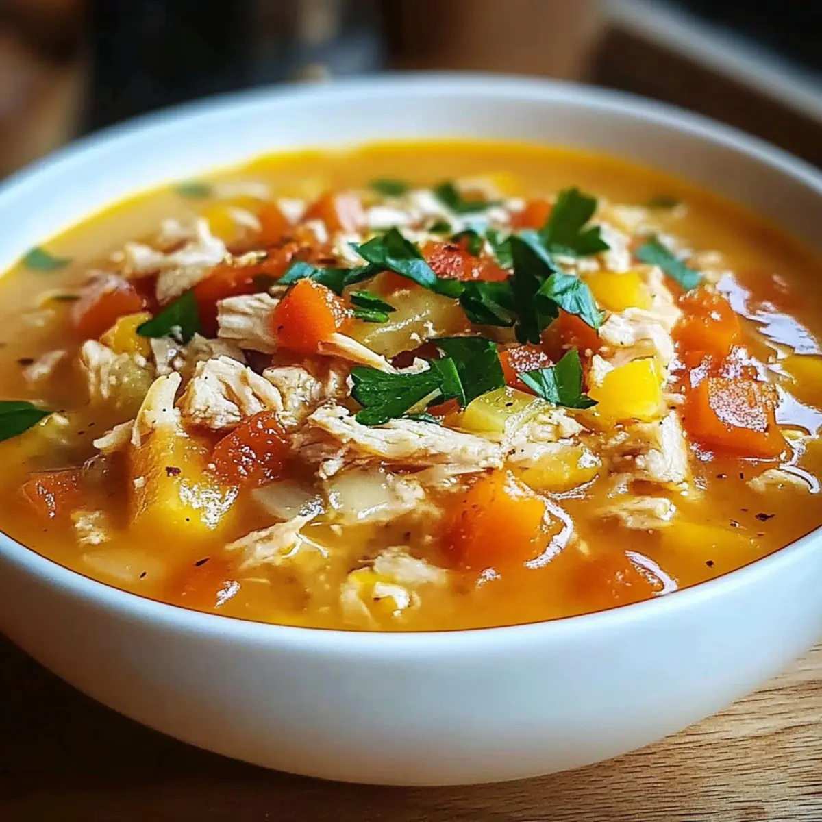 Sicilian Chicken Soup