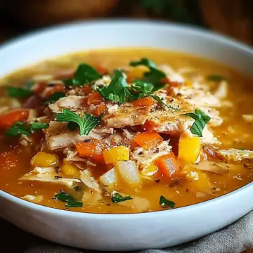 Sicilian Chicken Soup