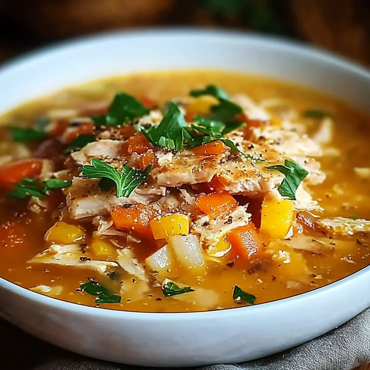 Sicilian Chicken Soup