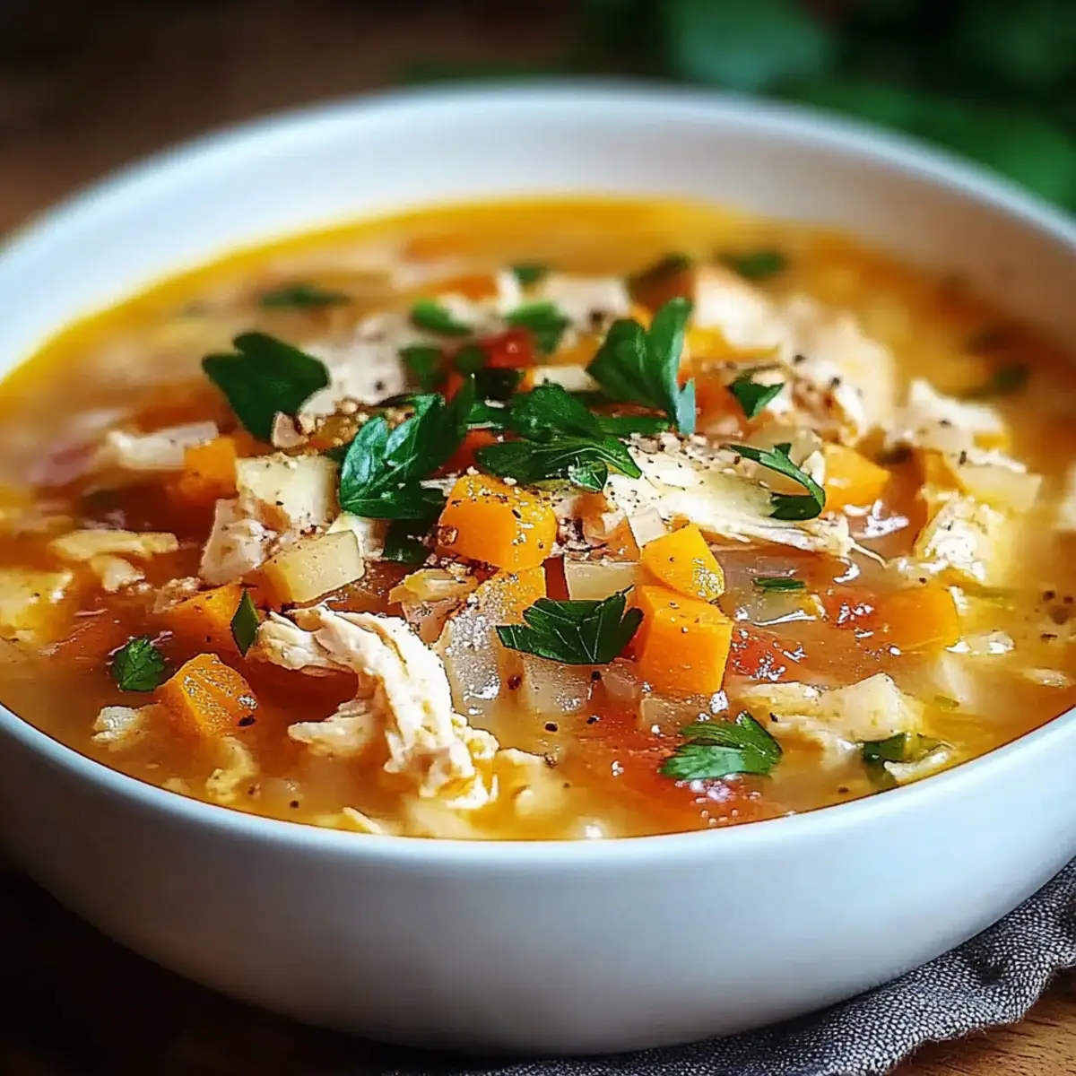 Sicilian Chicken Soup