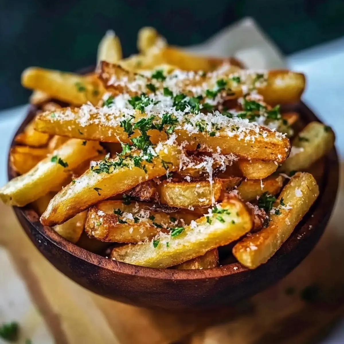 Crispy Parmesan Truffle Fries