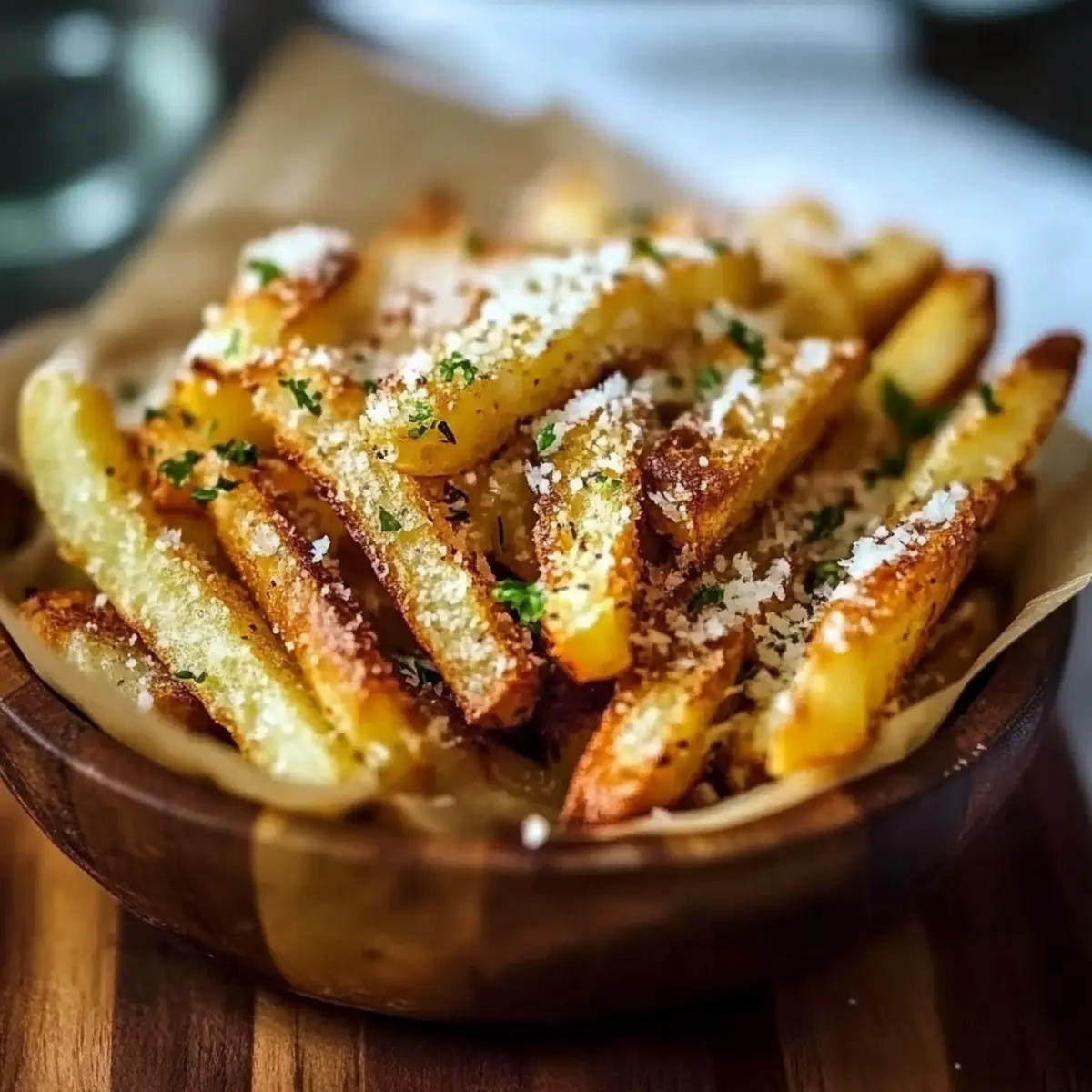 Crispy Parmesan Truffle Fries
