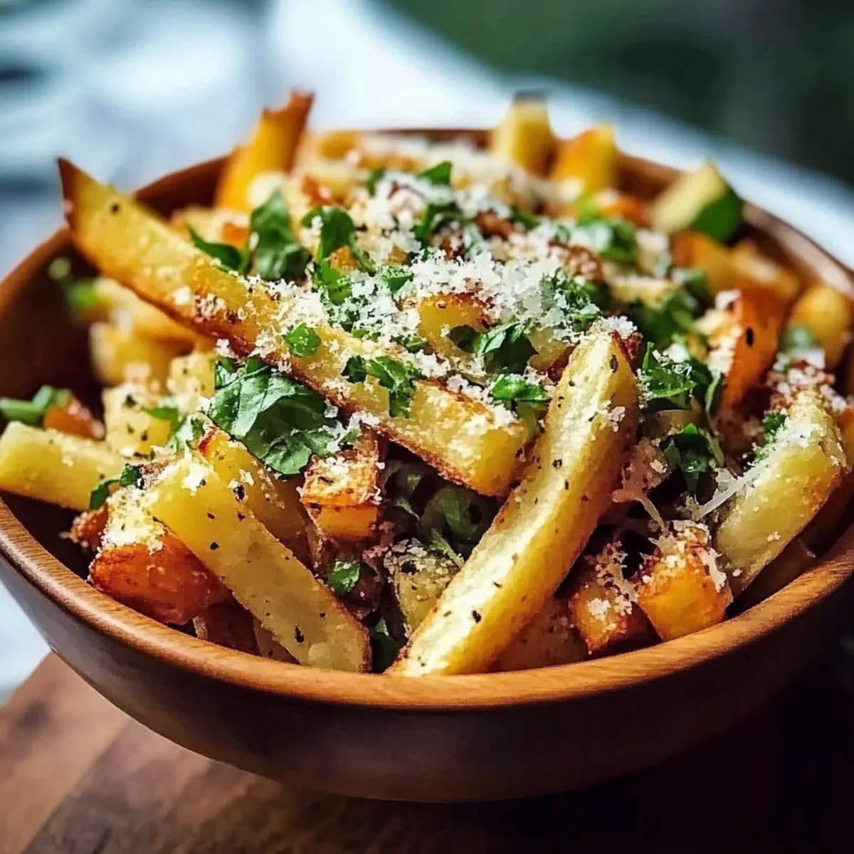 Crispy Parmesan Truffle Fries