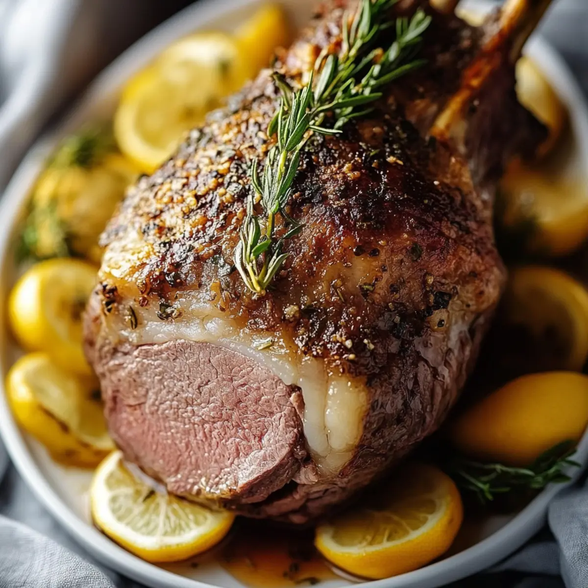 Roasted Leg of Lamb