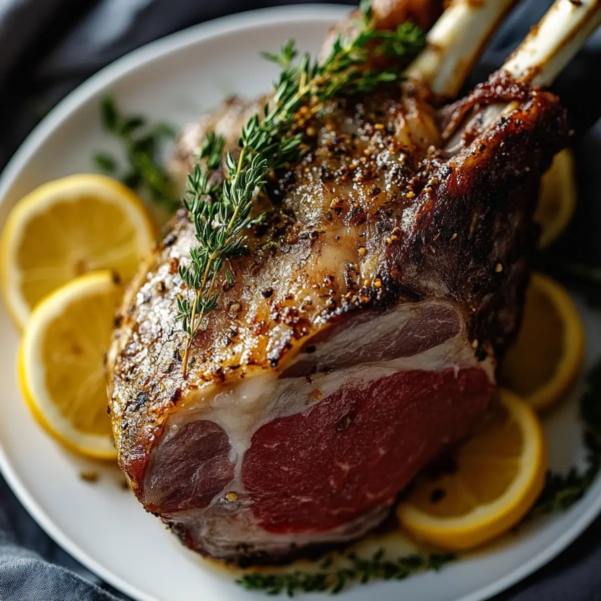 Roasted Leg of Lamb