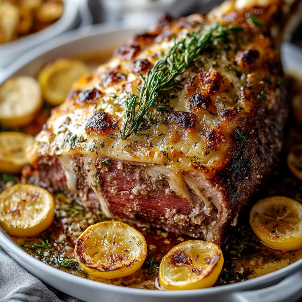 Roasted Leg of Lamb