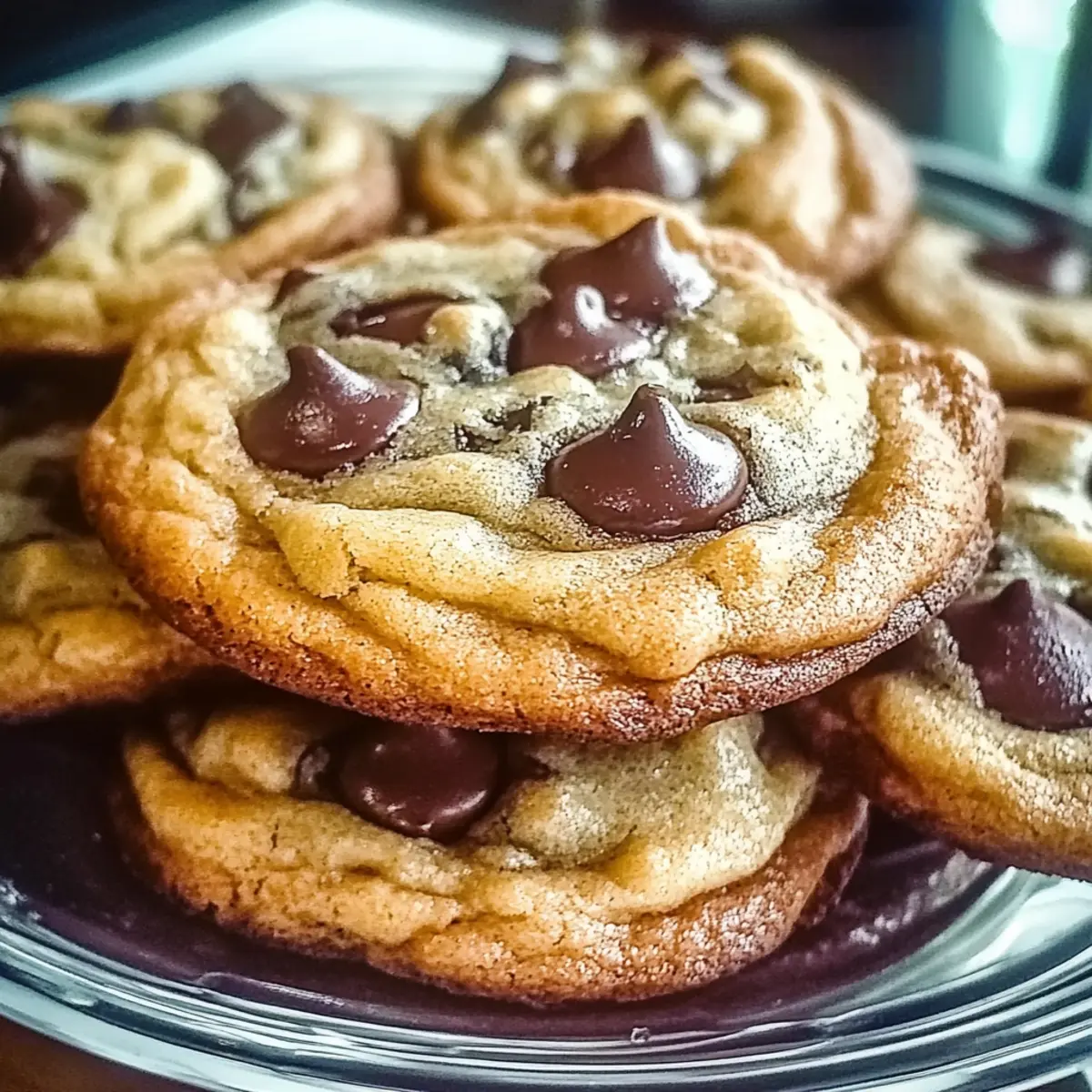 Soft Batch Chocolate Chip Cookies