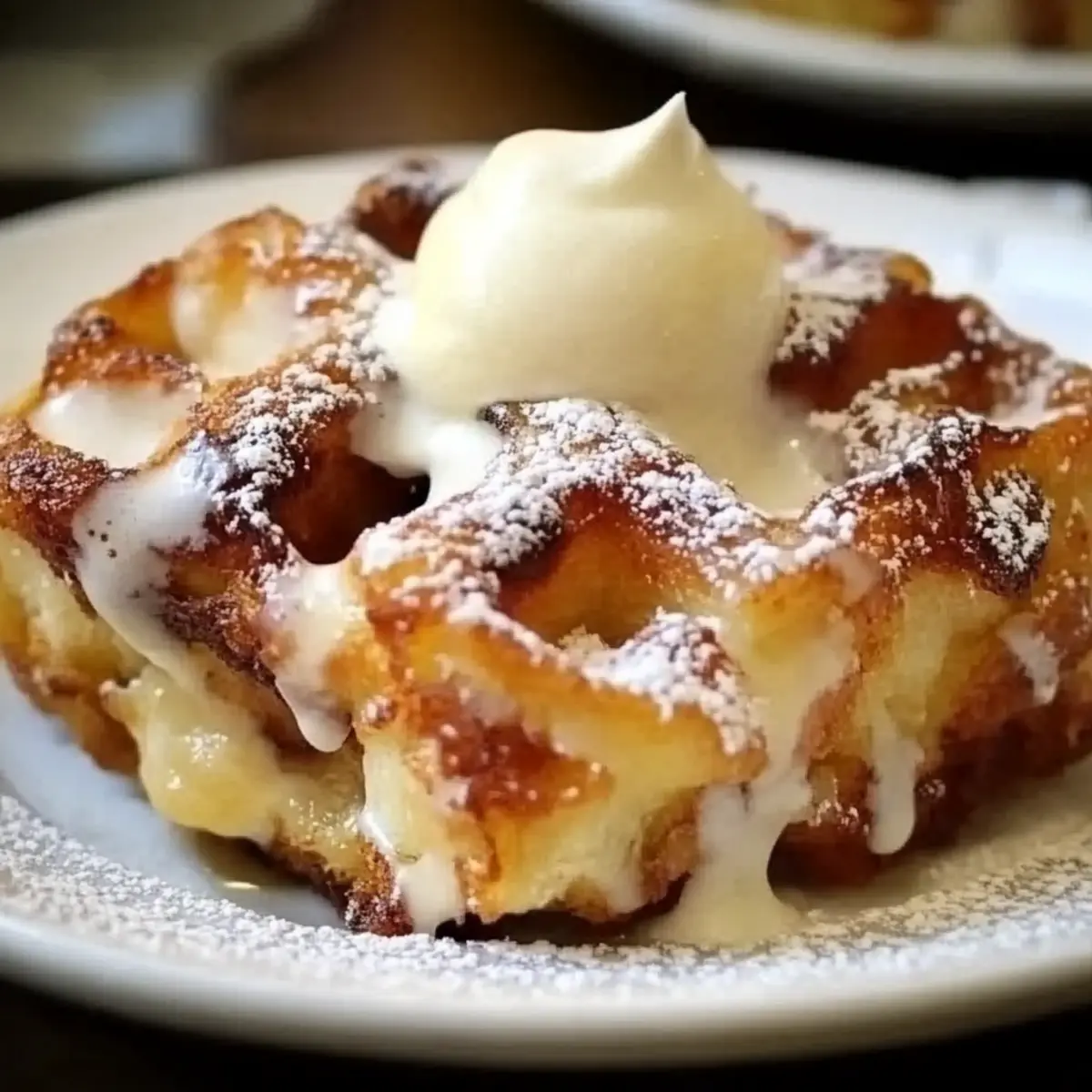 Apple Bread Pudding