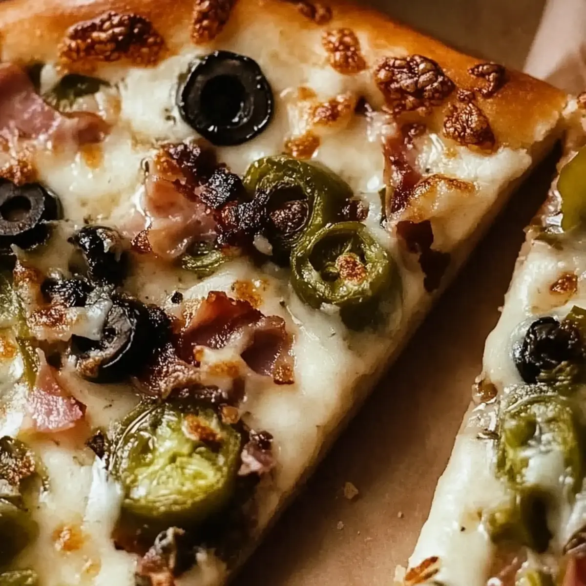 Caramelized Brussels Sprouts Bacon Pizza