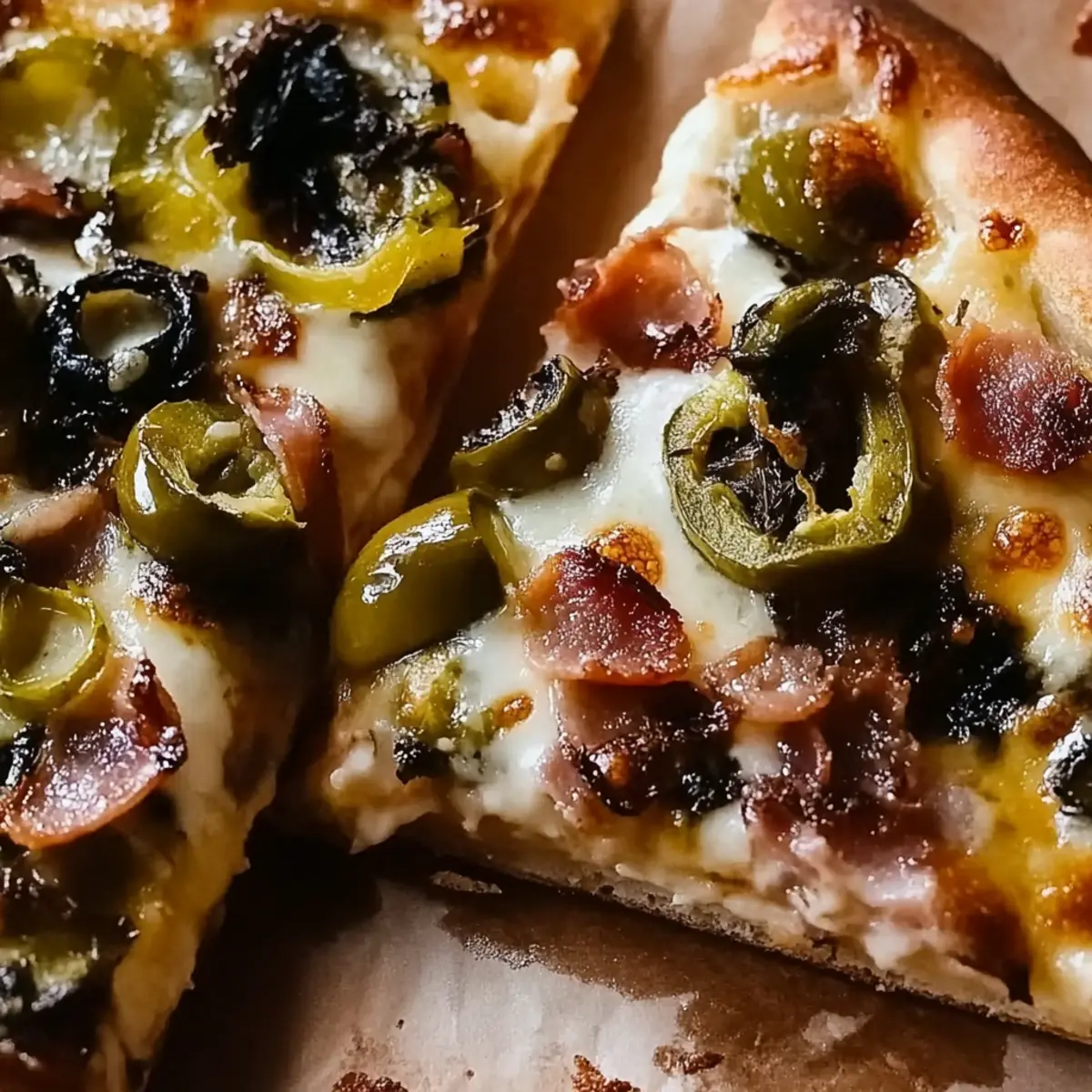 Caramelized Brussels Sprouts Bacon Pizza