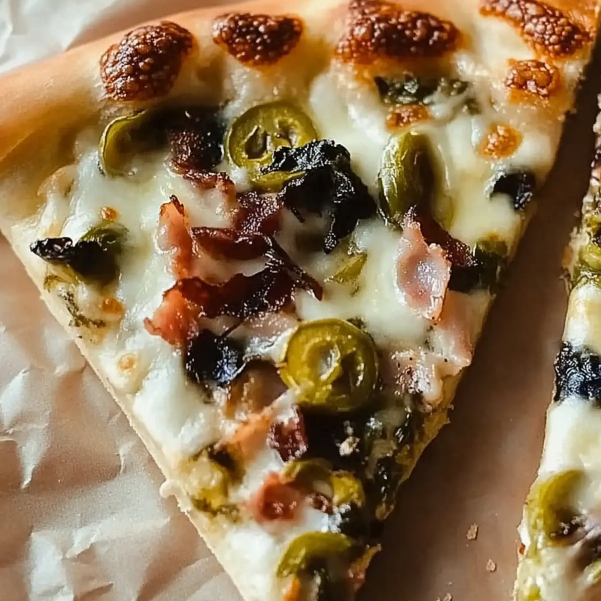 Caramelized Brussels Sprouts Bacon Pizza