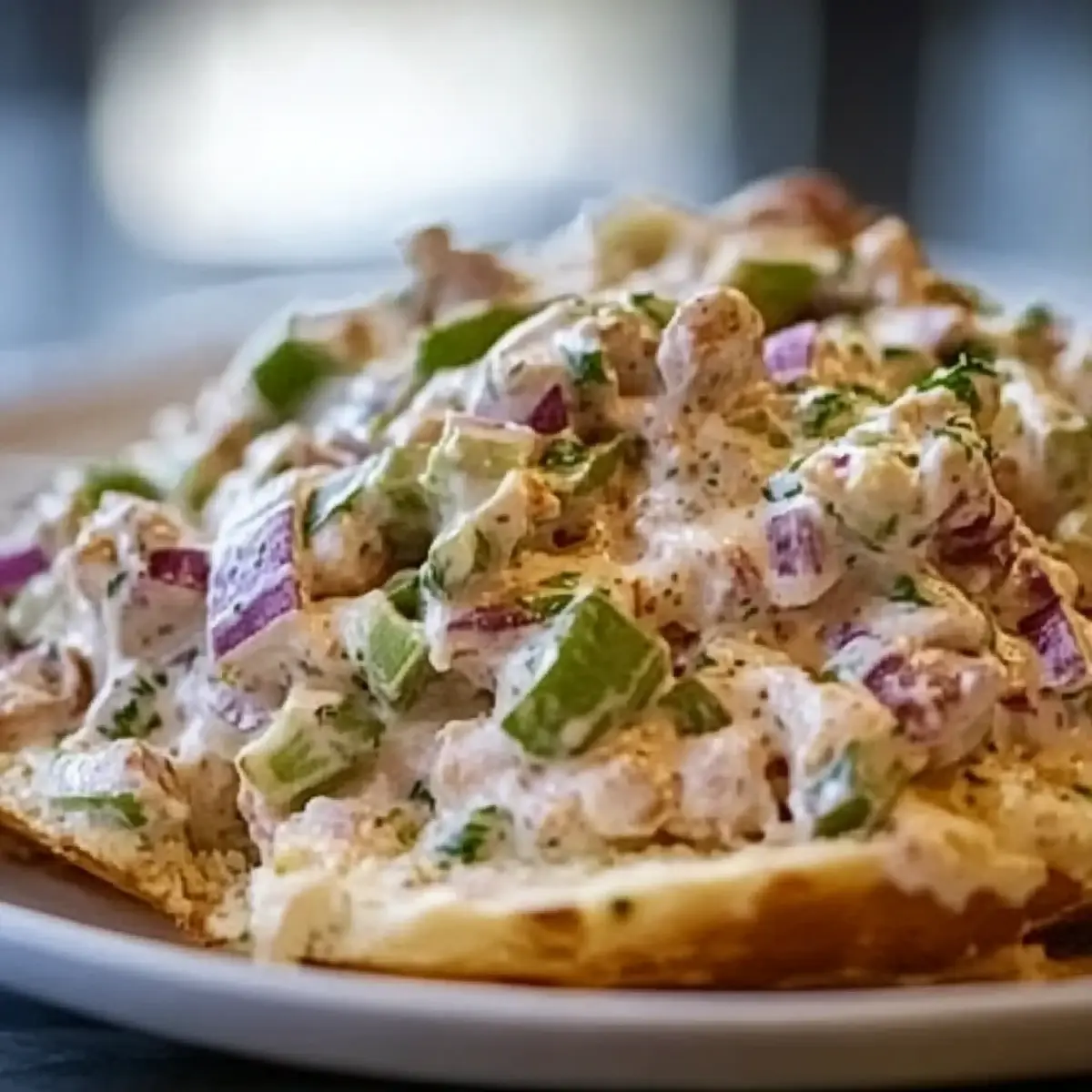 Cottage Cheese Chicken Salad