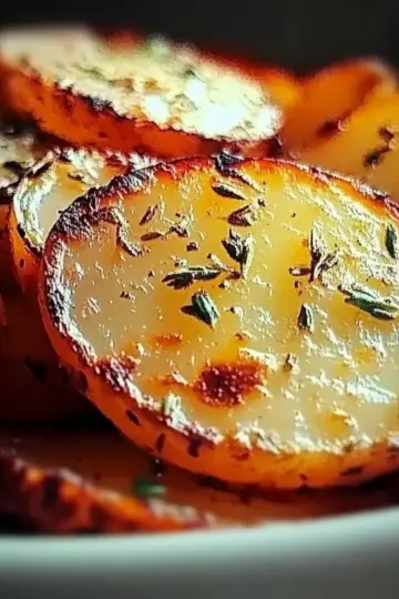 Crispy Sliced Potatoes