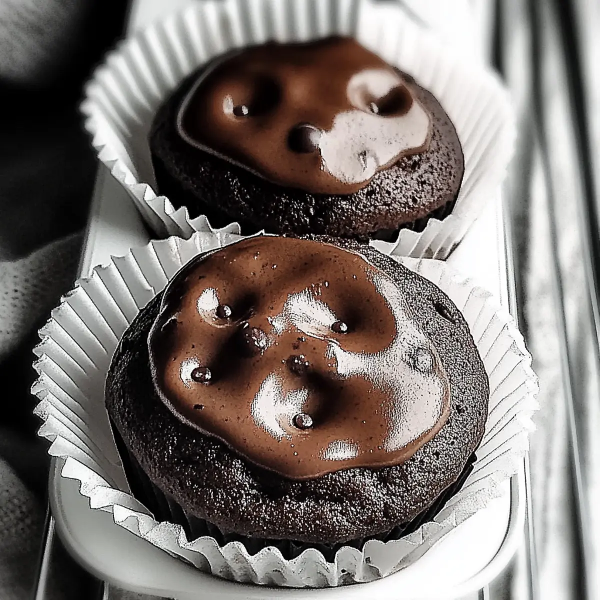 Double Chocolate Espresso Muffins