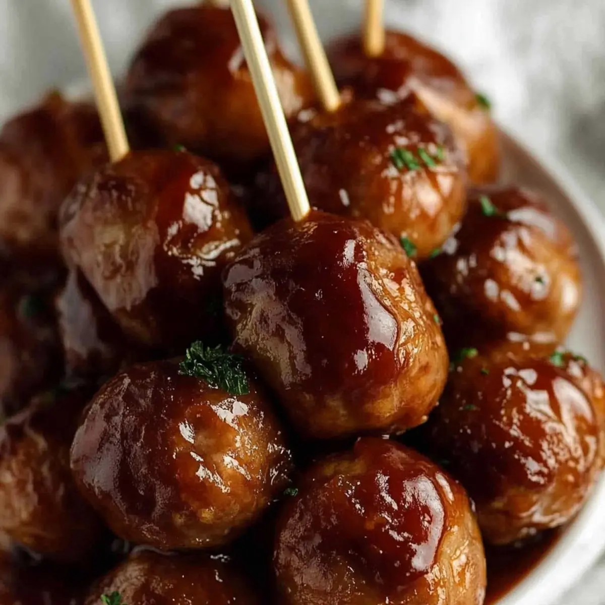 Grape Jelly Sausage Meatballs
